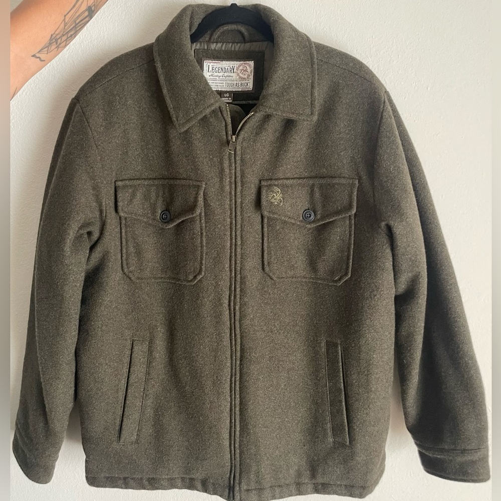 Legendary Hunting Outfitters Large Sherpa Shirt Jacket